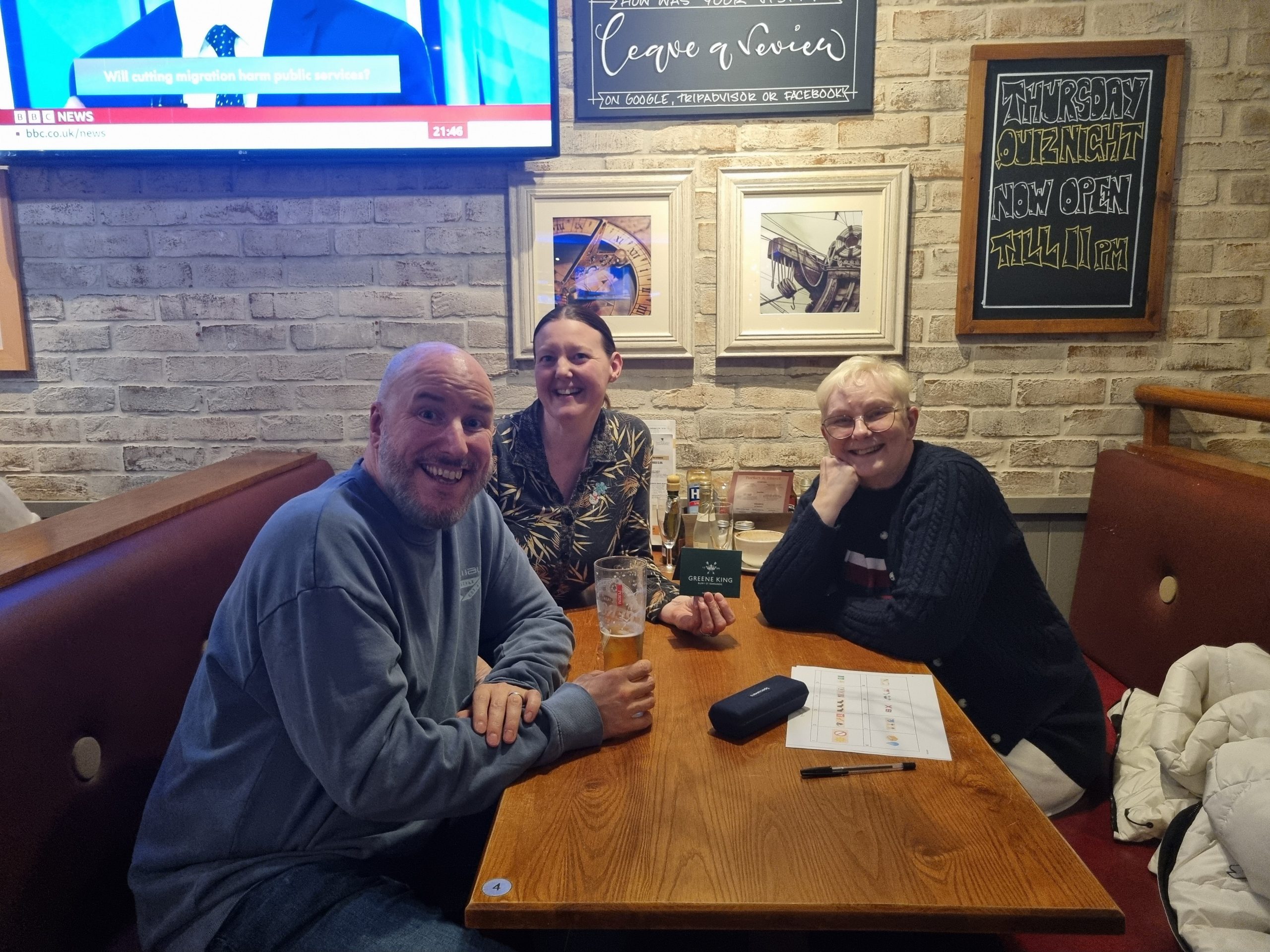 Week #163 – Thursday Quiz @ The Compass for Macmillan Cancer Support (04/12/2025)